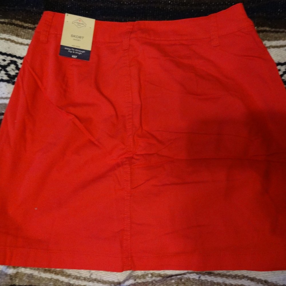 NWT st johns bay red skort size 4 - Picture 4 of 4